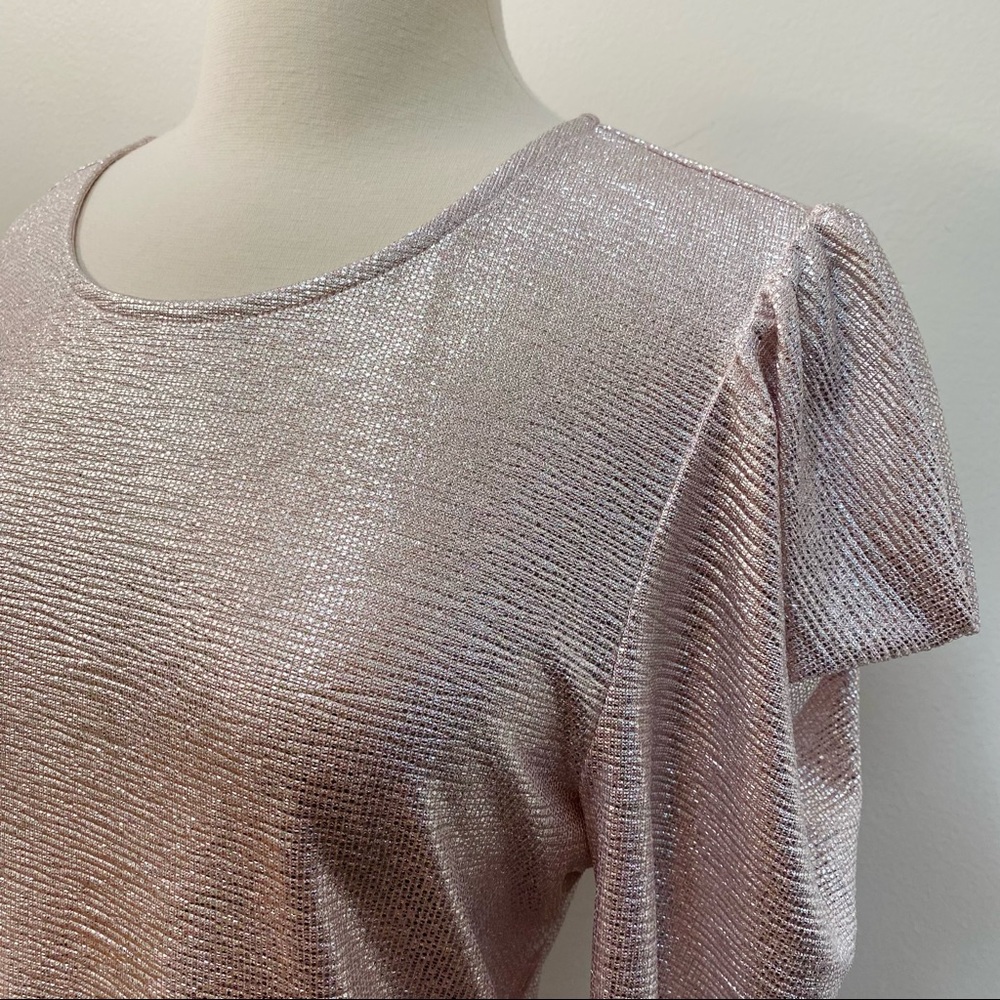 NWT INC Glitz Runway Top, Size L - Picture 7 of 9